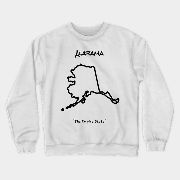Truly Alabama Crewneck Sweatshirt by LP Designs